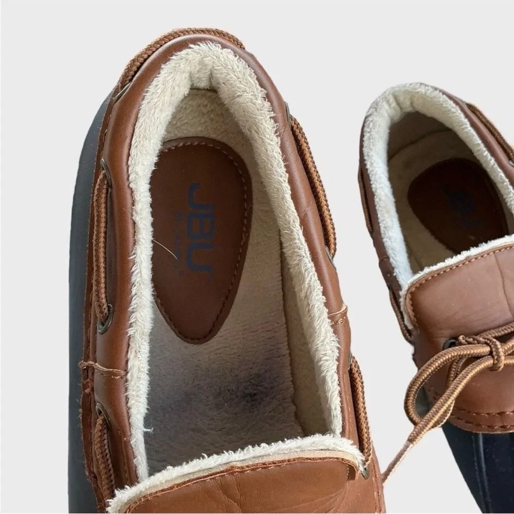 JBU by Jambu Gwen Faux Fur Lined Duck Shoes Women’s 10 Blue Brown